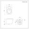 Hangend Toilet Modern Rond met Soft-Close Toiletzitting | Keuze Afwerking | Elements