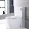 Staand Japans Toilet met Ombouw - Wit | Saru