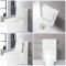 Staand Japans Toilet met Ombouw - Wit | Saru