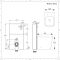 Toiletset - Staand Toilet met 50cm Witte WC-Ombouw, Verborgen Stortbak en Soft-Close Toiletzitting | Saru