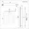 Doucheset - 2-Weg Thermostatische Douchekraan, Douchekop met Muurbevestigde Douchearm, Handdouche met Glijstang Chroom | Kubix