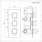 Doucheset - 3-Weg Thermostatische Douchekraan met Omstel, Douchekop met Watervaleffect, Handdouche Chroom | Kubix
