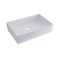 Opzetwastafel Rechthoekig 60cm x 39cm Wit | Haldon