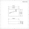 Opzetwastafel Rechthoekig 60cm x 39cm Wit | Haldon