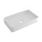 Opzetwastafel Rechthoekig 60cm x 34cm Wit | Alswear