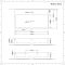 Hangende Wastafel Rechthoekig 75cm x 42cm (1 Kraangat) Wit | Sandford