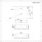 Fontein Toilet Keramiek Vierkant B.40 x D.40cm Met 1 x Kraangat Wit | Halwell