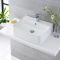 Fontein Toilet Keramiek B.52 x D.42cm Met 1 x Kraangat Wit | Exton