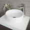 Opzetwastafel Rond Diameter 39,5cm Wit | Sphere