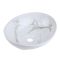Opzetwastafel Ovaal 40,5cm x 33cm (Geen Kraangaten) - Marmereffect | Kenton