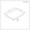 Fonteinmeubel Incl. Zwevend Wastafelblad Eiken B.60cm En Opzetwastafel 37cm x 37cm Wit | Cluo