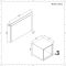 Badkamermeubel Set Hangend 60 cm Donker Eiken Incl Wastafelmeubel + Toilet + Stortbak + Ombouw + Spiegel - incl/excl. LED - Hoxton