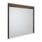 Badkamermeubel Set Hangend 60 cm Donker Eiken Incl Wastafelmeubel + Toilet + Stortbak + Ombouw + Spiegel - incl/excl. LED - Hoxton
