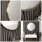 Wandspiegel Rond 60cm Geborsteld Goud