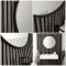 Wandspiegel Rond 60cm Zwart | Annalise