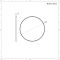Wandspiegel Rond 60cm Zwart | Annalise