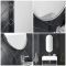 Wandspiegel Ovaal 100cm x 40cm Chromen | Gianna