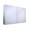 Spiegelkast 120cm x 75cm met LED-Verlichting Modern | Amelia