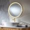 Wandspiegel 60cm Rond met LED-Verlichting Modern - Satijn Goud | Camila