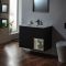 Wastafelmeubel Hangend 81cm met Wastafel en Open Plank | Keuze Afwerking, Wastafel en LED-Verlichting | Hoxton
