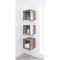 Wandkast Open Modern 30cm x 30cm | Keuze Afwerking | Optie voor LED-Verlichting | Hoxton