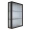 Wandkast Modern 50cm x 70cm met Geribbeld Glas | Sabinio