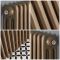 Kolomradiator Horizontaal Brons Metallic Keuze Afmeting | Windsor