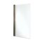 Badwand Gehoekt Draaibaar 80cm x 140cm Antiek Messing Profiel | Alama