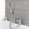 Badmengkraan 2-Gats met Handdouche en Handdouchehouder Chroom | Razor