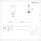 Digitale Wandkraan Inbouw Thermostatisch Massief Messing Chroom | Como