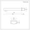 Kraanuitloop voor Bad of Wastafel Wandmontage - Chroom | Aldwick