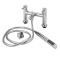 Badmengkraan 2-Gats met Handdouche Modern - Chroom | Como