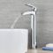 Hoge Wastafelmengkraan 1-Gats met Waterval Chroom | Razor