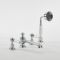4-gats Badmengkraan en Handdouche Klassiek Steel Handvat | Kies de Afwerking | Elizabeth