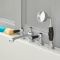 4-gats Badmengkraan en Handdouche Klassiek Steel Handvat | Kies de Afwerking | Elizabeth