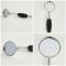Doucheset Klassiek - 2-Weg Thermostatische Opbouw Douchekraan, Douchekop en Handdouche met Glijstang Chroom en Zwart | Elizabeth