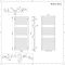 Handdoekradiator CV Modern 120cm x 50cm - Wit | Magera