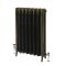 Gietijzeren Radiator 2 Kolommen 95cm Hoog Natuurlijk Messing | Kies de Breedte | Charlotte