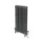 Gietijzeren Radiator Hoog Antiek Zilver | H.66cm x Kies De Breedte | Mercury