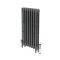 Gietijzeren Radiator Antiek Zilver 3 Koloms | H.86cm x Kies De Breedte | Mercury