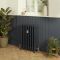 Gietijzeren Radiator 4 Kolommen 66cm Hoog - Railings Grey 31 van Farrow & Ball | Kies de Breedte | Isabel
