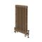 Gietijzeren Radiator 3-Koloms 56cm Hoog Gebrand Goud | Kies de Breedte | Mercury