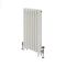 Gietijzeren Radiator Hoog Porseleinwit | H.66cm x Kies De Breedte | Mercury
