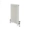 Gietijzeren Radiator 3-Koloms 76cm Hoog Porseleinwit | Kies de Breedte | Mercury