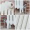 Gietijzeren Radiator 3-Koloms 76cm Hoog Porseleinwit | Kies de Breedte | Mercury