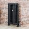 Gietijzeren Radiator Leisteen Zwart 3 Koloms | H.86cm x Kies De Breedte | Mercury