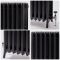 Gietijzeren Radiator 4-Koloms 66cm Hoog Antiek Grafiet | Kies de Breedte | Isabel
