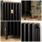 Gietijzeren Radiator 4-Koloms 66cm Hoog Antiek Grafiet | Kies de Breedte | Isabel