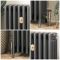 Gietijzeren Radiator 4-Koloms 76cm Hoog Antiek Zilver | Kies de Breedte | Isabel