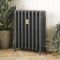 Gietijzeren Radiator 4-Koloms 76cm Hoog Antiek Zilver | Kies de Breedte | Isabel